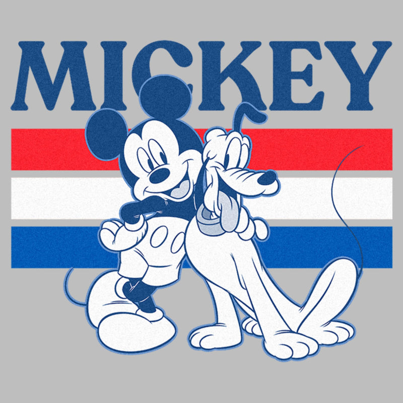 Men's Mickey & Friends Pluto Stripes T-Shirt