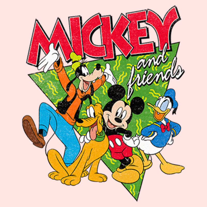 Toddler's Mickey & Friends 90s Vibe Friends T-Shirt