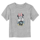 Toddler's Mickey & Friends Distressed Retro Minnie Sitting T-Shirt