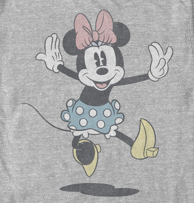 Men's Mickey & Friends Retro Minnie Jump T-Shirt