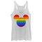 Women's Mickey & Friends Rainbow Ears Racerback Tank Top