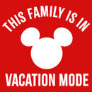 Girl's Mickey & Friends This Family Is In Vacation Mode T-Shirt