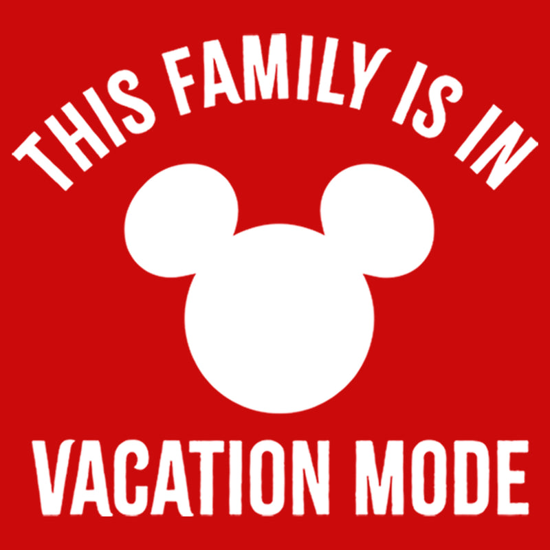 Boy's Mickey & Friends This Family Is In Vacation Mode T-Shirt
