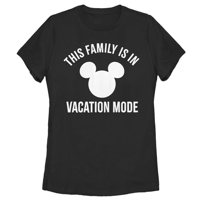 Women's Mickey & Friends This Family Is in Vacation Mode T-Shirt