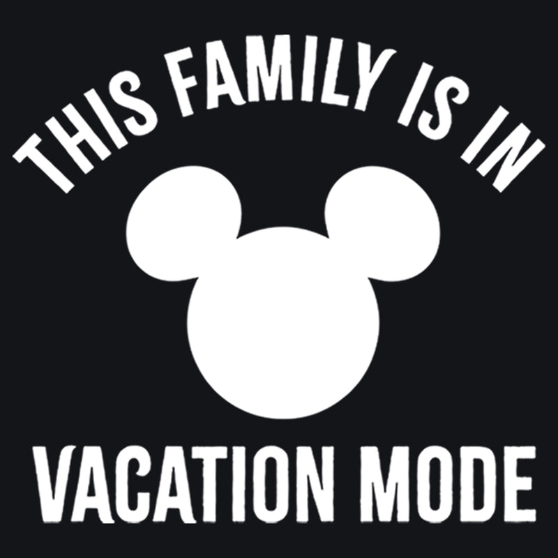 Junior's Mickey & Friends This Family Is in Vacation Mode T-Shirt