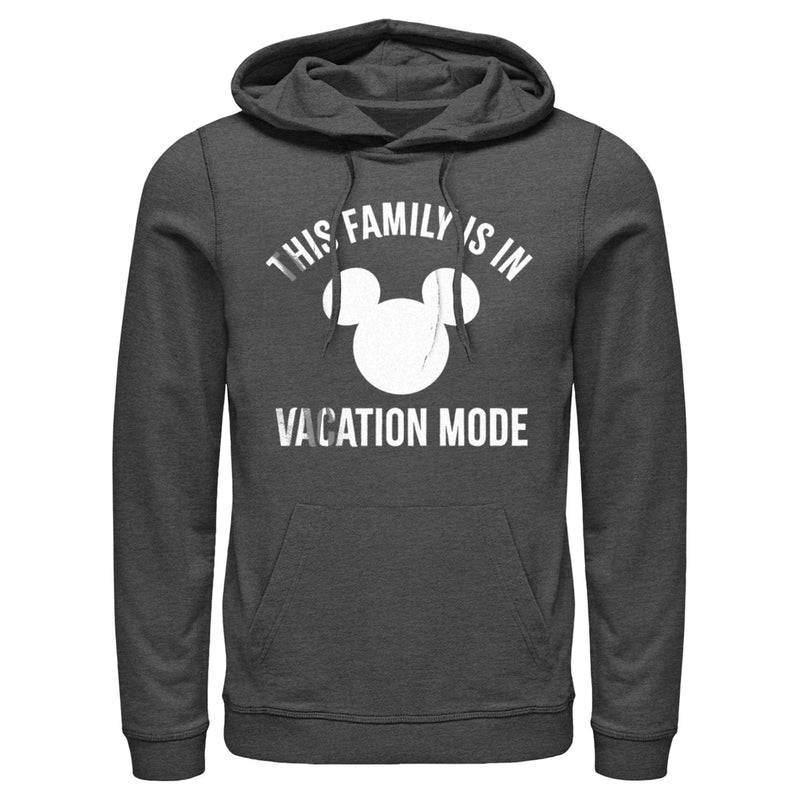 Men's Mickey & Friends This Family Is in Vacation Mode Pull Over Hoodie