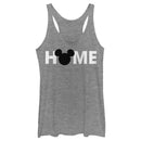 Women's Mickey & Friends Home Mickey Mouse Logo Racerback Tank Top