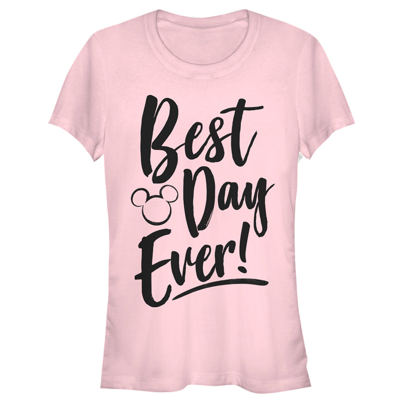 Junior's Mickey & Friends Best Day Ever! T-Shirt