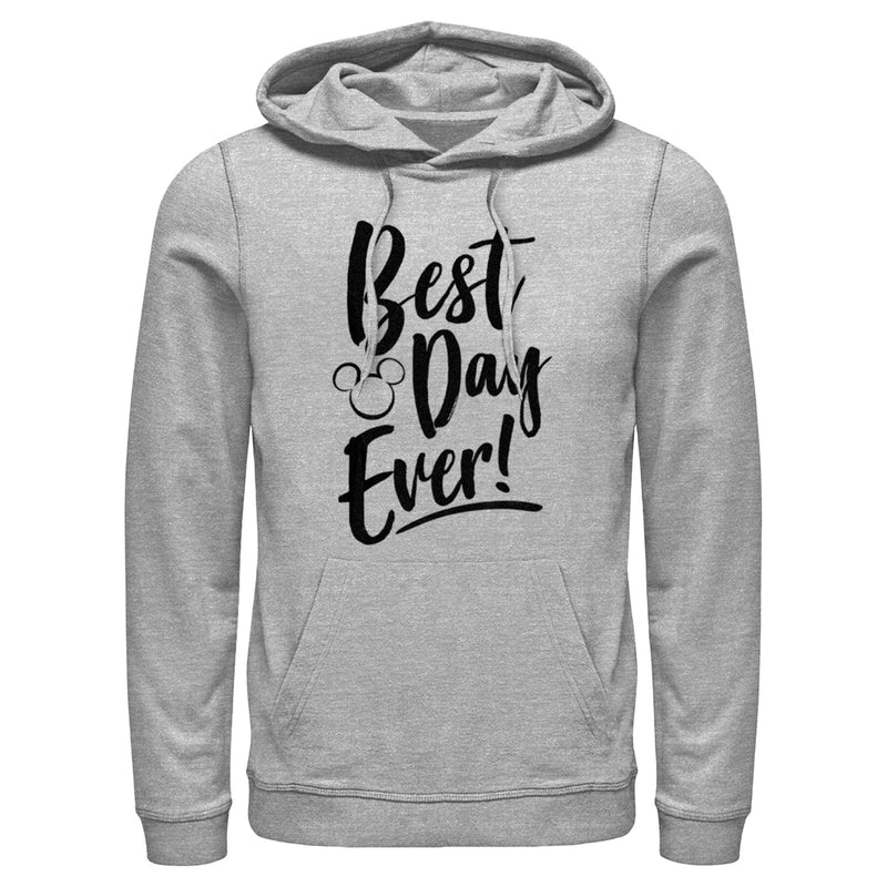 Men's Mickey & Friends Best Day Ever Pull Over Hoodie