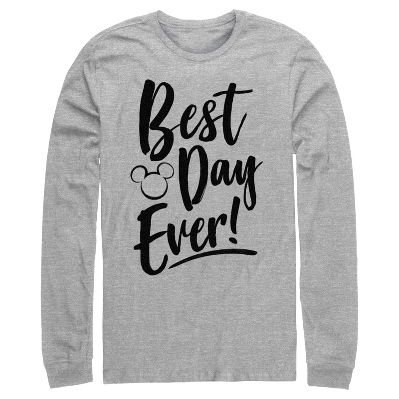 Men's Mickey & Friends Best Day Ever Long Sleeve Shirt