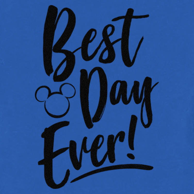 Toddler's Mickey & Friends Best Day Ever Silhouette Logo T-Shirt