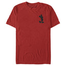 Men's Mickey & Friends Pocket Silhouette T-Shirt