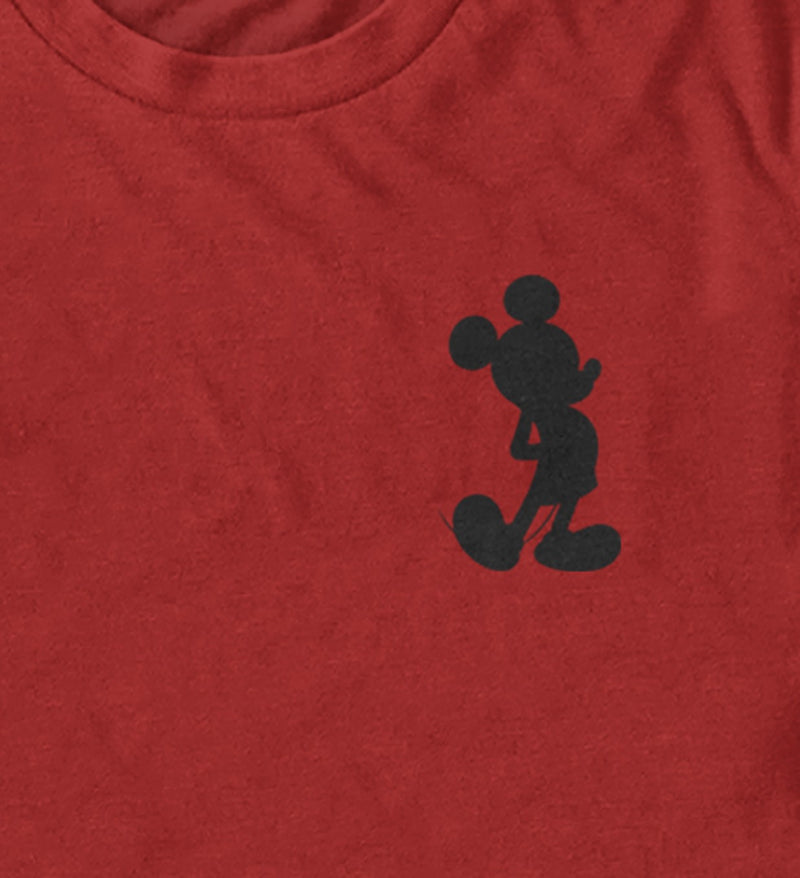 Men's Mickey & Friends Pocket Silhouette T-Shirt