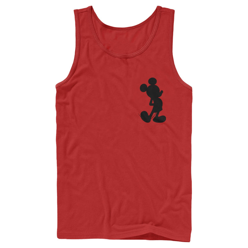 Men's Mickey & Friends Pocket Silhouette Tank Top