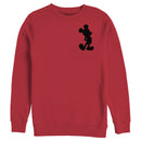 Men's Mickey & Friends Pocket Silhouette Sweatshirt