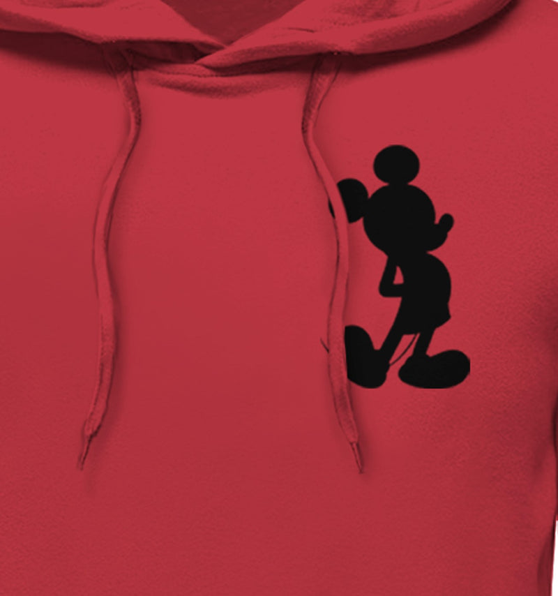 Men's Mickey & Friends Pocket Silhouette Pull Over Hoodie