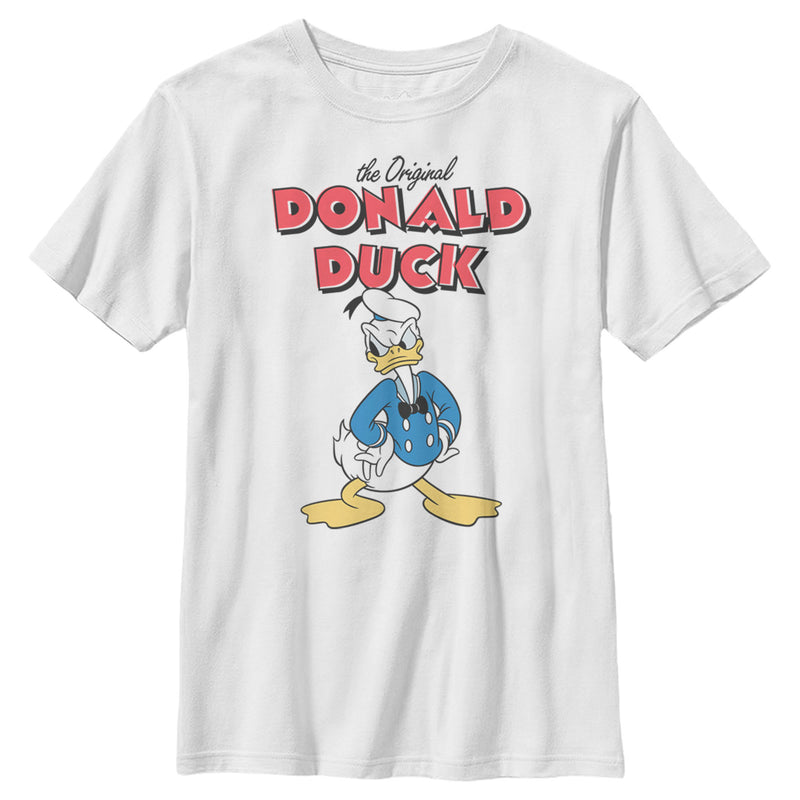 Boy's Mickey & Friends Donald Duck Original Grump T-Shirt