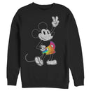 Men's Mickey & Friends Tie Dye Pants Portrait Sweatshirt