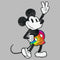 Boy's Mickey & Friends Mickey Tie Dye Pants Portrait Pull Over Hoodie