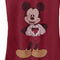 Junior's Mickey & Friends Distressed Heart Racerback Tank Top