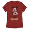 Women's Mickey & Friends Distressed Heart T-Shirt