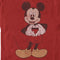 Men's Mickey & Friends Distressed Heart T-Shirt