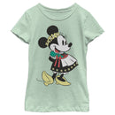 Girl's Mickey & Friends Minnie Mouse German Oktoberfest Dirndl T-Shirt