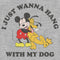 Toddler's Mickey & Friends I Just Wanna Hang With My Dog T-Shirt