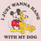 Toddler's Mickey & Friends I Just Wanna Hang With My Dog T-Shirt