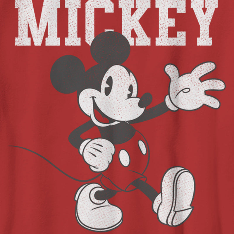 Boy's Mickey & Friends Retro Walking Pose T-Shirt