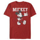 Men's Mickey & Friends Retro Walking Pose T-Shirt