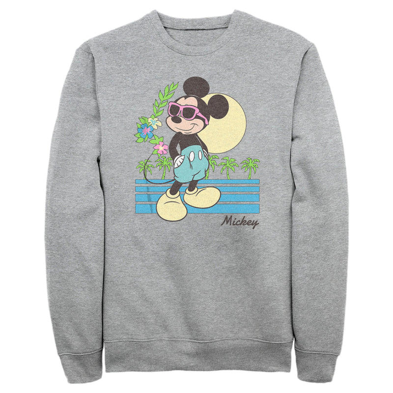 Men's Mickey & Friends Retro Tropical Vacation Sweatshirt