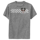 Boy's Mickey & Friends Mickey Mouse Checkers Performance Tee