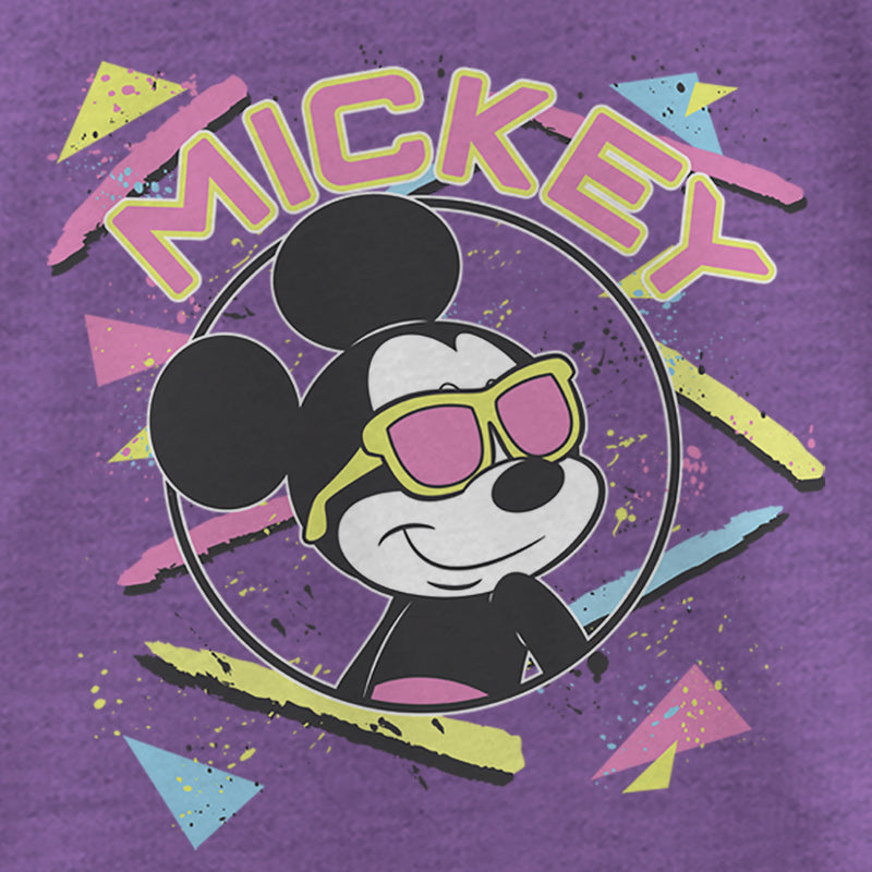 Girl's Mickey & Friends 90s Sunglasses Mickey T-Shirt