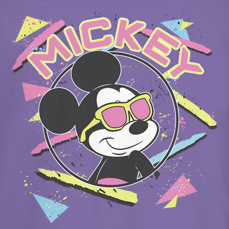 Junior's Mickey & Friends 90s Sunglasses Mickey T-Shirt