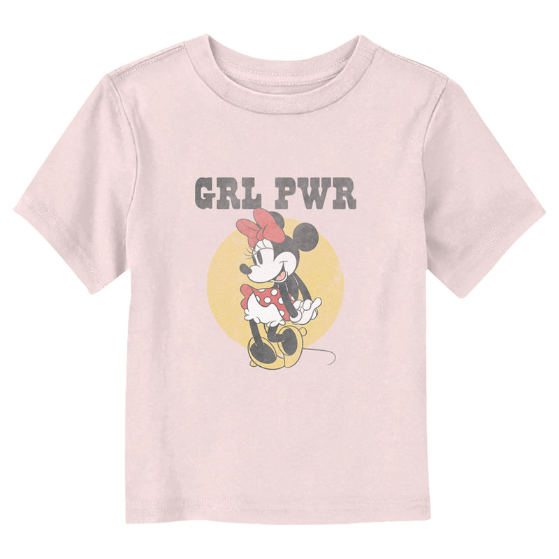 Toddler's Mickey & Friends Minnie Girl Power T-Shirt