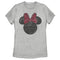 Women's Mickey & Friends Minnie Mouse Logo Distressed T-Shirt