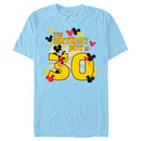 Men's Mickey & Friends The Birthday Boy Is 30 T-Shirt