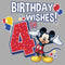 Boy's Mickey & Friends Mickey Mouse 4th Birthday Wishes T-Shirt