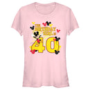 Junior's Mickey & Friends The Birthday Girl is 40 T-Shirt