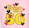 Junior's Mickey & Friends This Birthday Girl Is 50 T-Shirt