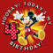 Boy's Mickey & Friends Hooray It's My 4th Birthday T-Shirt