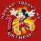 Boy's Mickey & Friends Hooray It's My 7th Birthday T-Shirt