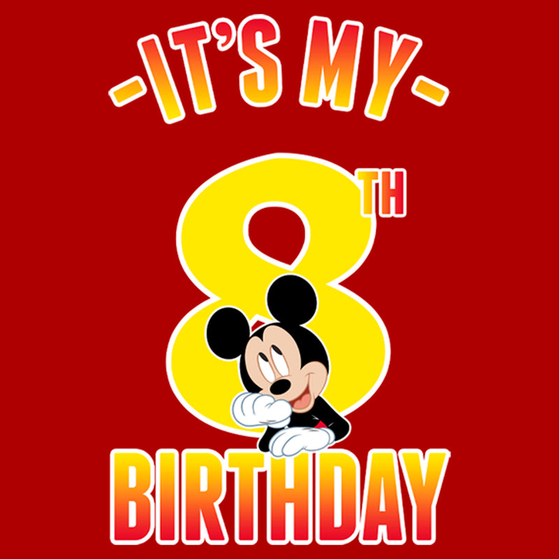 Girl's Mickey & Friends It's My 8th Birthday T-Shirt