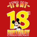 Junior's Mickey & Friends It's My 18th Birthday T-Shirt