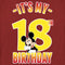 Women's Mickey & Friends It's My 18th Birthday T-Shirt