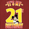 Women's Mickey & Friends It's My 21st Birthday T-Shirt