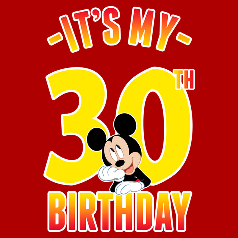 Men's Mickey & Friends It's My 30th Birthday T-Shirt