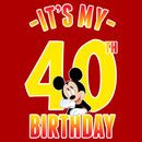 Men's Mickey & Friends It's My 40th Birthday T-Shirt