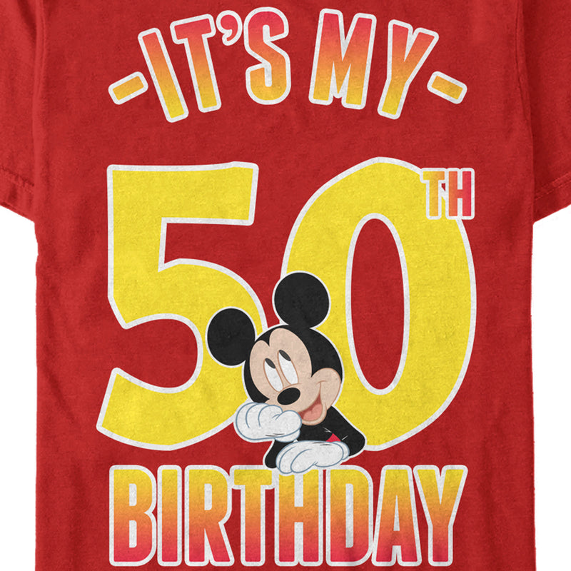 Men's Mickey & Friends It's My 50th Birthday T-Shirt